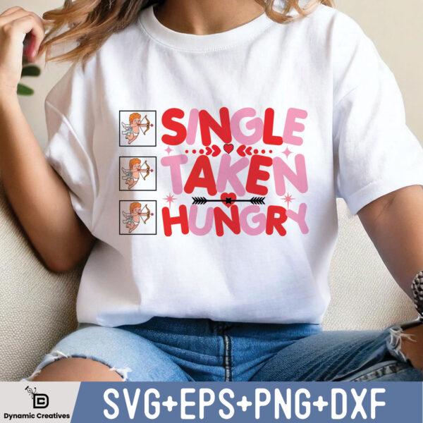 SINGLE TAKEN HUNGRY