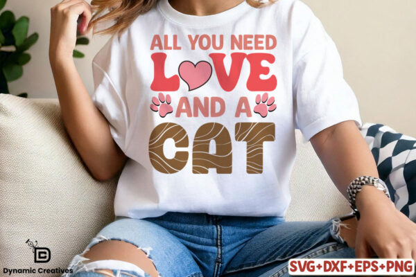 all you need love and a cat