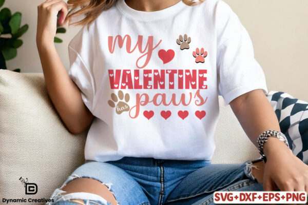 my valentine has paws