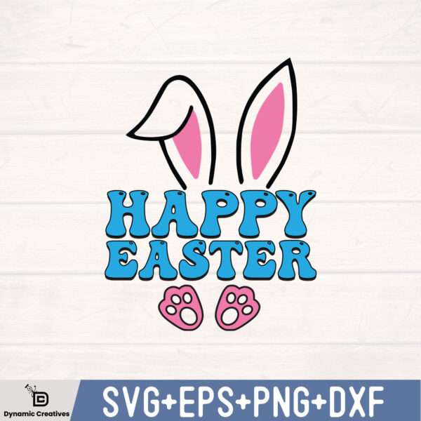 HAPPY EASTER SVG DESIGN