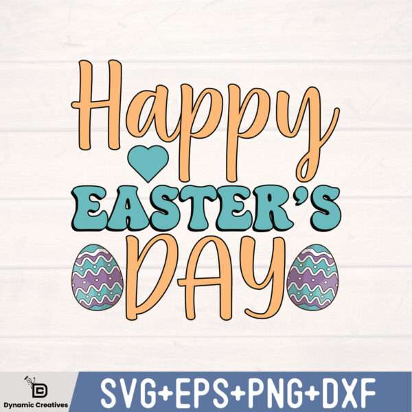 HAPPY EASTER'S DAY , EASTER DESIGN , BUNNY SVG DESIGN