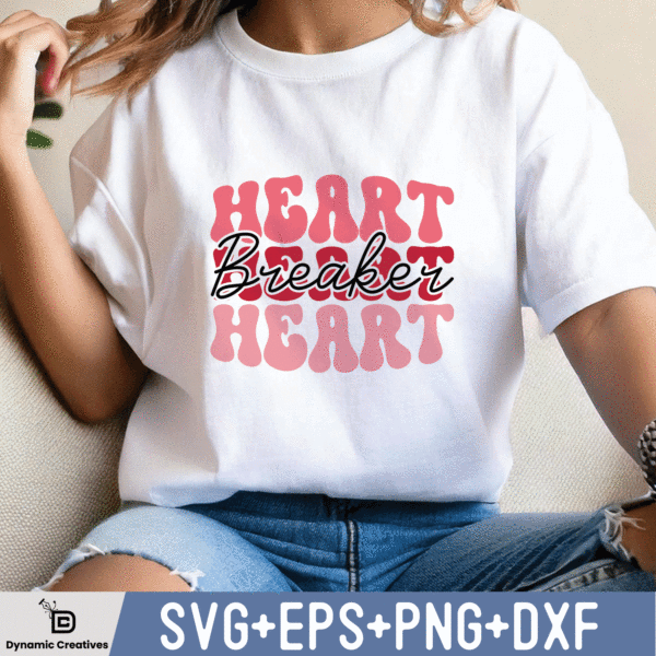 HEART BREAKER SVG DESIGN