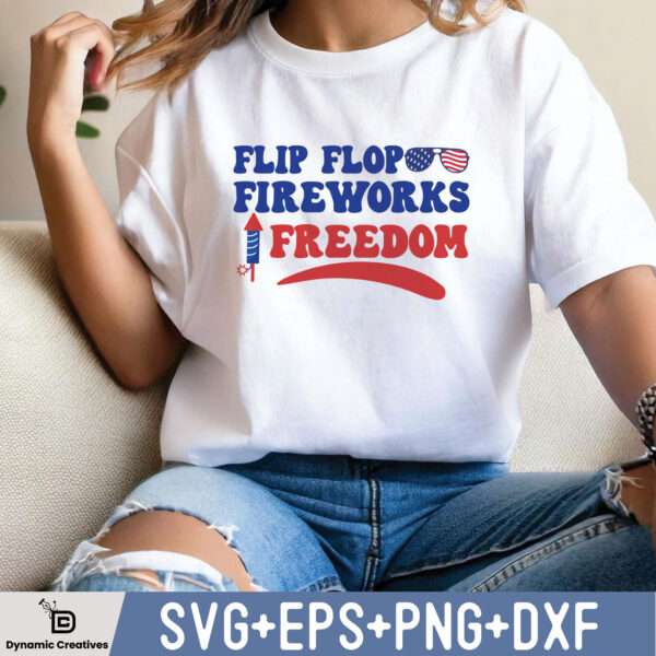 FLIP FLOP FIREWORKS FREEDOM