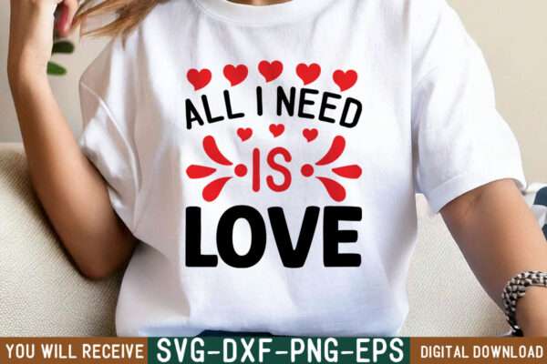 ALL I NEED IS LOVE